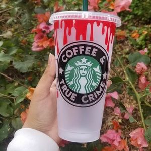 Crime Starbucks cup